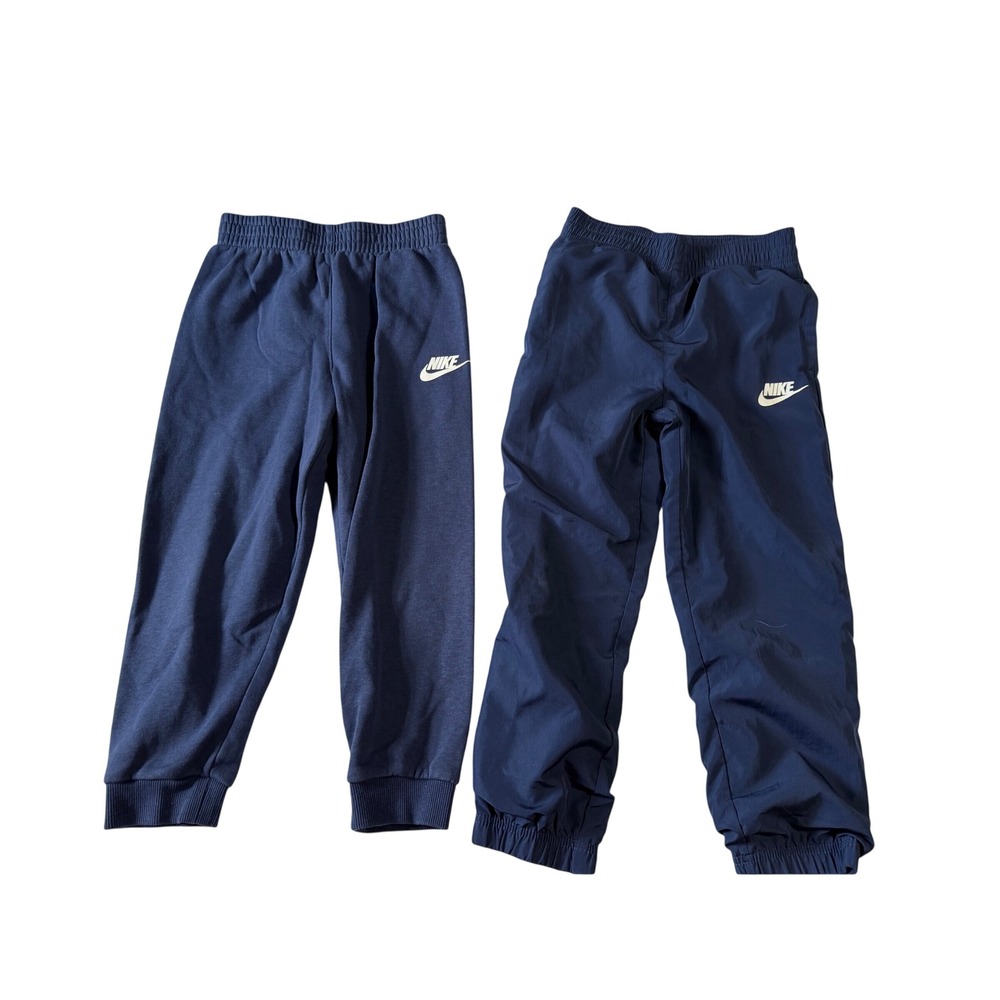 2 Nike Boys Navy Blue Pants Setsz 5 to 6 years